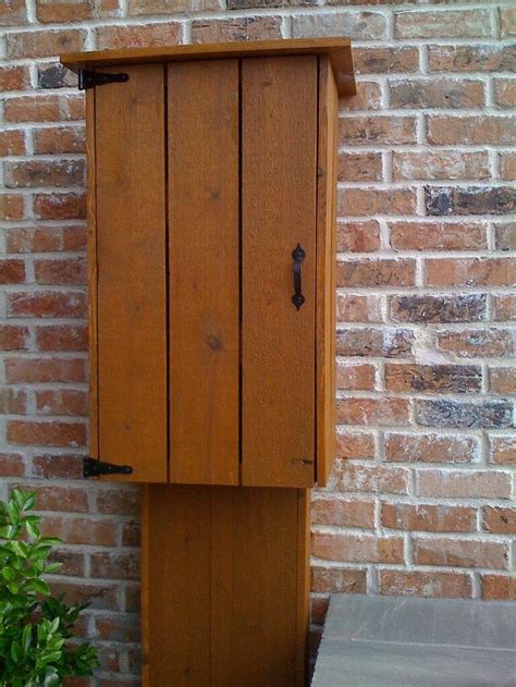 wooden electric box|mounting electrical boxes in wood.